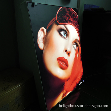 Acrylic Screw Picture Frame Acrylic Photo Light Box for Neon Signs